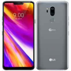 LG G7 ThinQ 64GB GSM CDMA Unlocked New Platinum Gray Smartphone